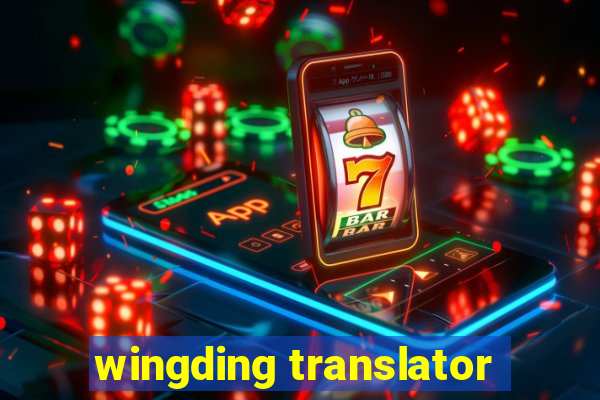 wingding translator